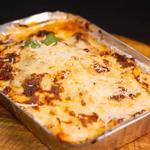 Lasagna mixta doble