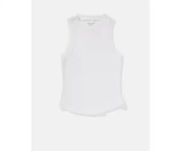 Camiseta Corta Mujer Blanco Talla X-Small American Eagle