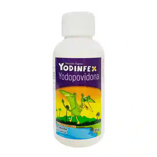 Yodinfex Yodopovidona Solución Tópica (10%)