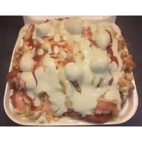 Salchipapa Especial Mixta