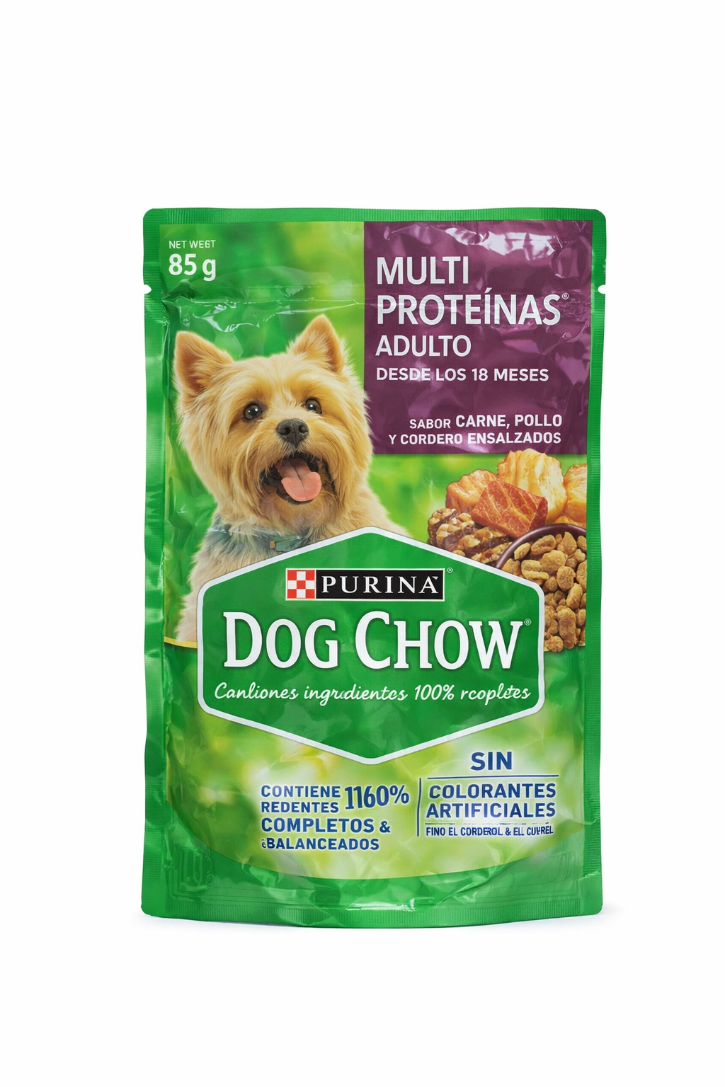 Dog Chow Alimento Para Perros Adulto Multivitaminas 100 g