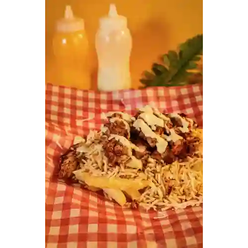 Salchipapa de Pollo