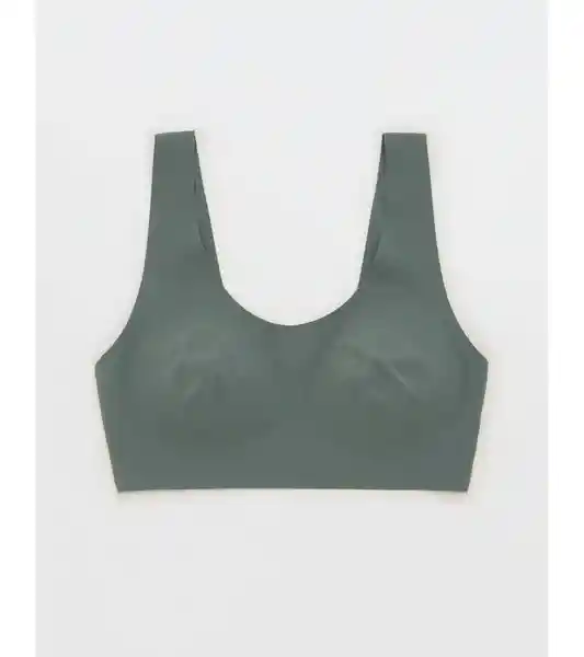 Brasier Bralette Aerie Mujer Verde T.Medium American Eagle