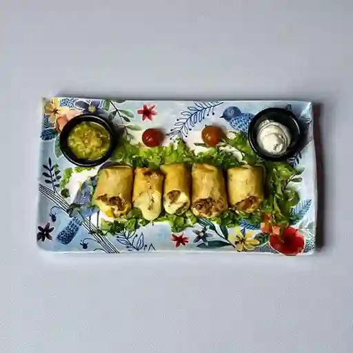 Flautas de Pollo