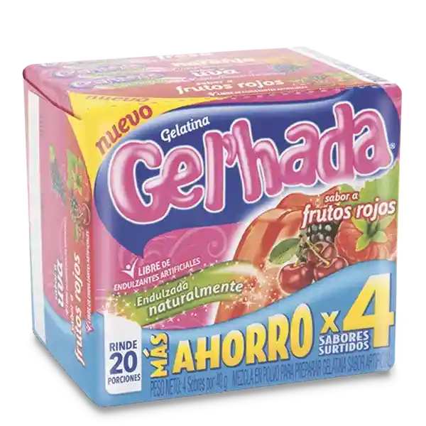 Gel'hada Gelatina Surtida