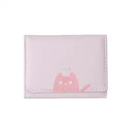Cartera Trifold Rosa Claro Miniso