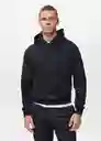 Buzo Sudadera Bono Navy Talla M Hombre Mango