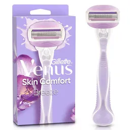 GILLETTE Venus Breeze Cuchilla de Afeitar Mujer Máquina de Afeitar Depilación Corporal con barras Humectantes 1 Ud