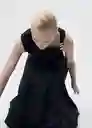Top Meli Negro Talla M Mujer Mango