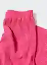 Pantalón Jones Fucsia Talla 08 Niñas Mango