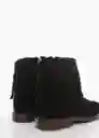 Botines Dakota Negro Talla 33 Niña Mango