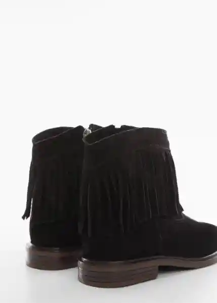 Botines Dakota Negro Talla 33 Niña Mango