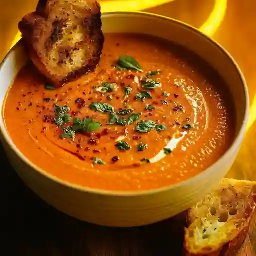 Crema de tomate rostizados