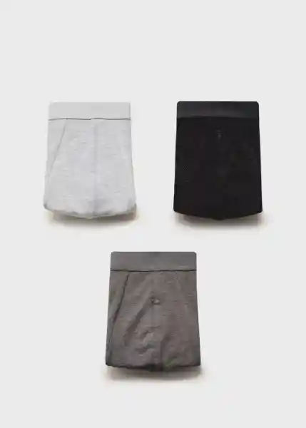 Calzoncillo Trigrey Gris Talla L Hombre Mango