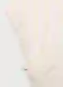 Top Bari Offwhite Talla S Mujer Mango
