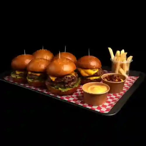 Combo Mini Hamburguesas X6