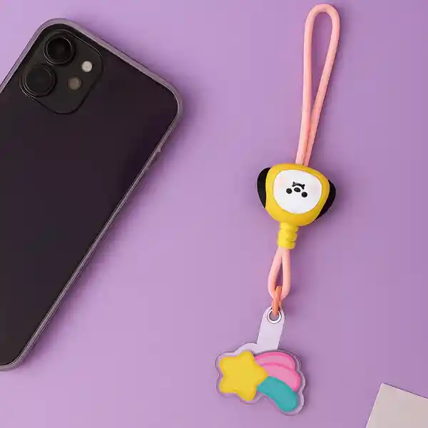 Llavero Para Teléfono Baby Chimmy Bt21 Miniso