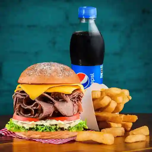 Combo Burgos Roast Beef