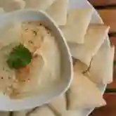 Pan Árabe + Hummus 2 Oz
