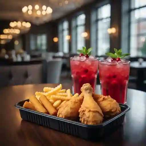 Combo broaster 4 presas