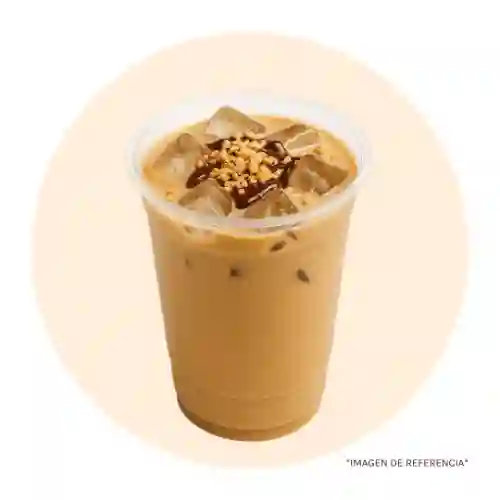 Latte Frío 9 Oz con Salsa de Chocolate
