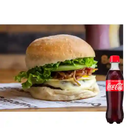Combo Hamburguesa Sesamo + Coca-Cola