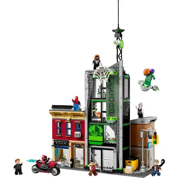 Set Construcción Spider-Man vs Oscorp Lego