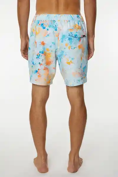 ONeill Short de Baño Spray Volley Am Azul Talla XL