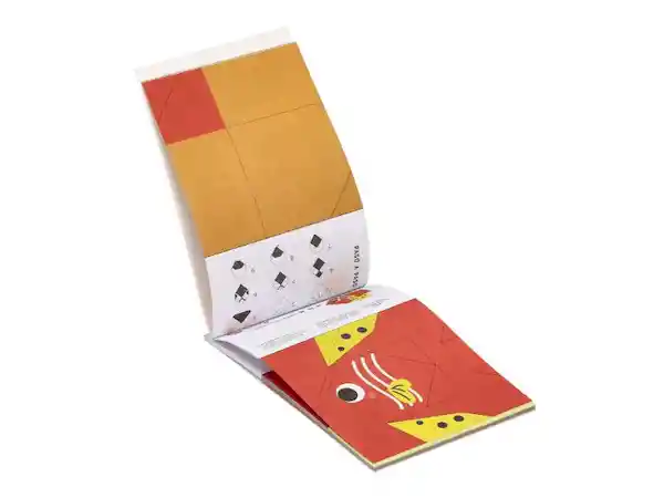Block Origami Infantil 30 Hojas Diseño Casaideas