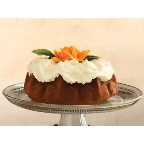 Ponqué de Zanahoria 8 Porciones