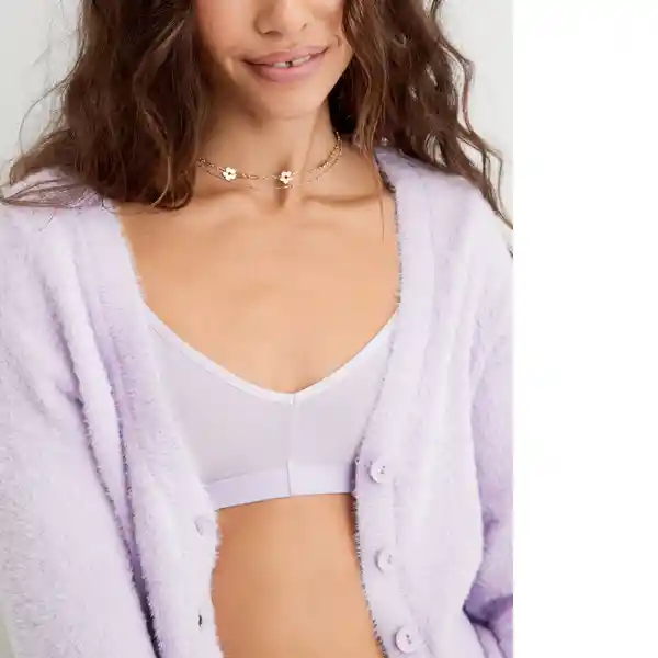 Bralette Morado Talla: X-Large American Eagle