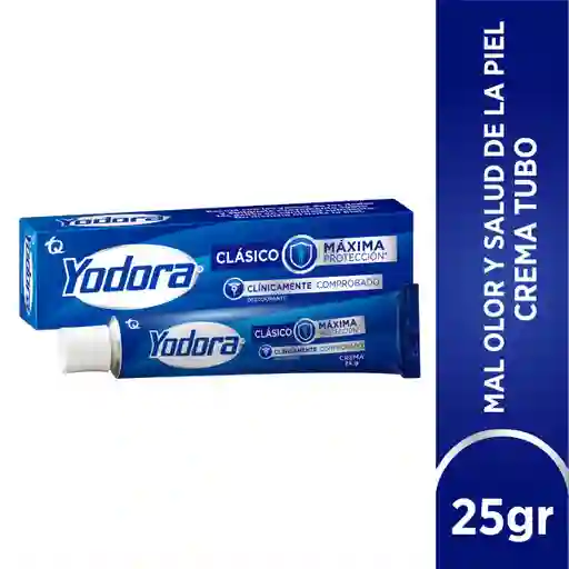 Yodora Desodorante Crema Tubo 25 g