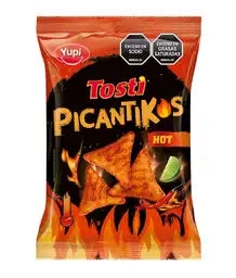 Yupi Tosti Pikantikos Tortillas de Maíz Sabor Limón  Picante Hot