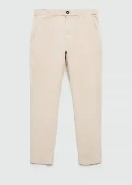 Pantalón Prato Piedra Talla 40 Hombre Mango