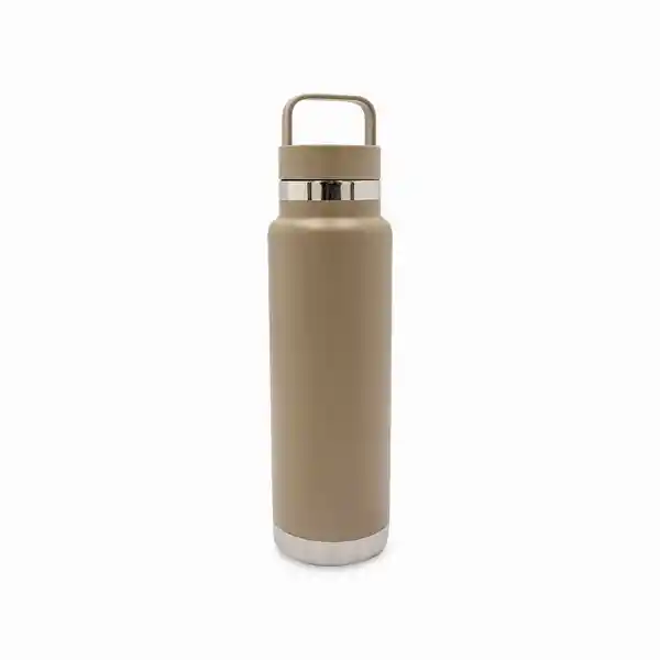 Termo Doble Pared Almendra 600 mL Ambiente Gourmet