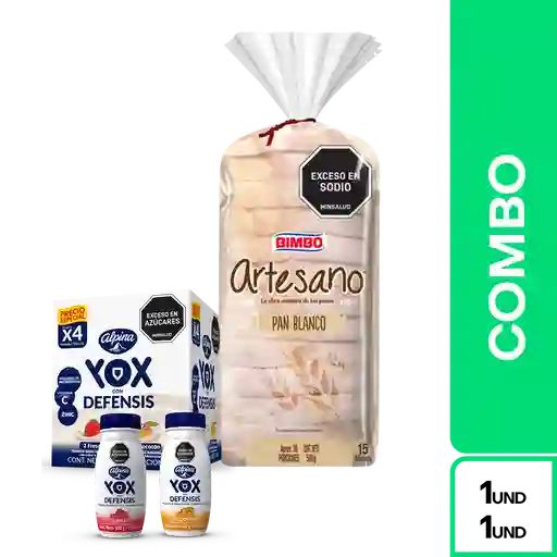 Combo Yox + Bimbo Pan 