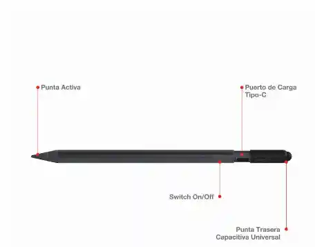 Zagg Lápiz Optico Dual Prostylus Con Punta Posterior Para Ipad