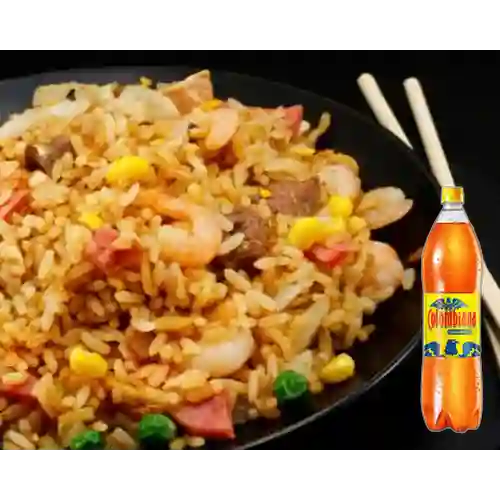 Combo Arroz Chino Familiar + Colombiana 1.5 L