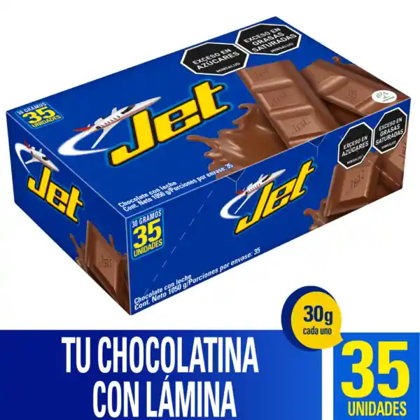 Jet Laminas De Chocolate