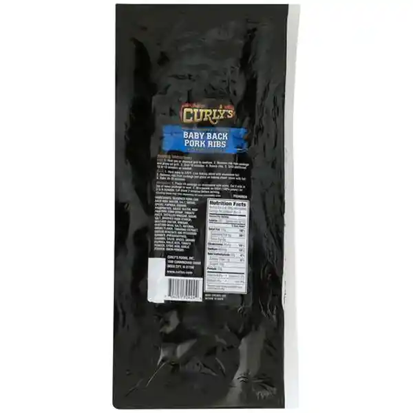 Curlys Costillas de Cerdo Baby Back / 24 Oz