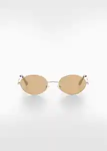 Gafas de Sol Freya Oro Talla 99 Mujer Mango