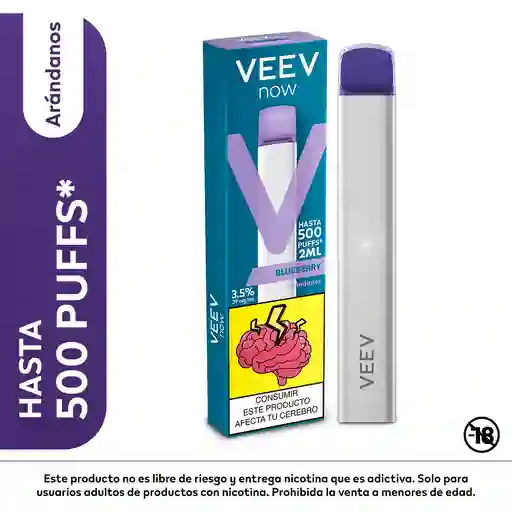 VEEV now Arándanos 500puff