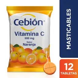 Cebion Vitamina C (500 Mg)