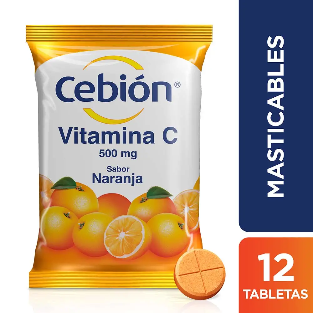 Cebion Vitamina C (500 Mg)