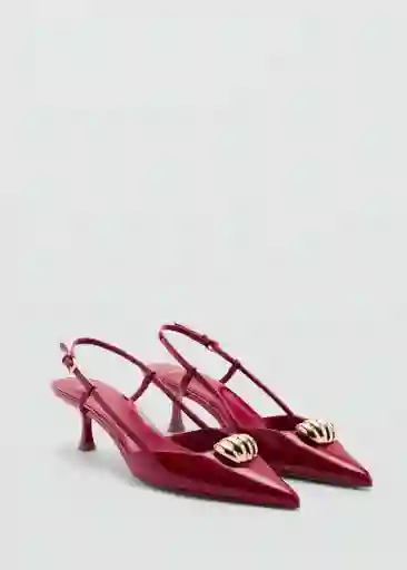 Zapatos s Imagine Rojo Talla 36 Mujer Mango