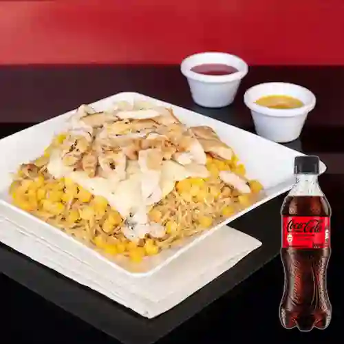 Combo Mazorcada de Pollo + Coca Cola Sin Azúcar 400 ml