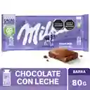Milka Chocolate de Leche Alpina 80 g