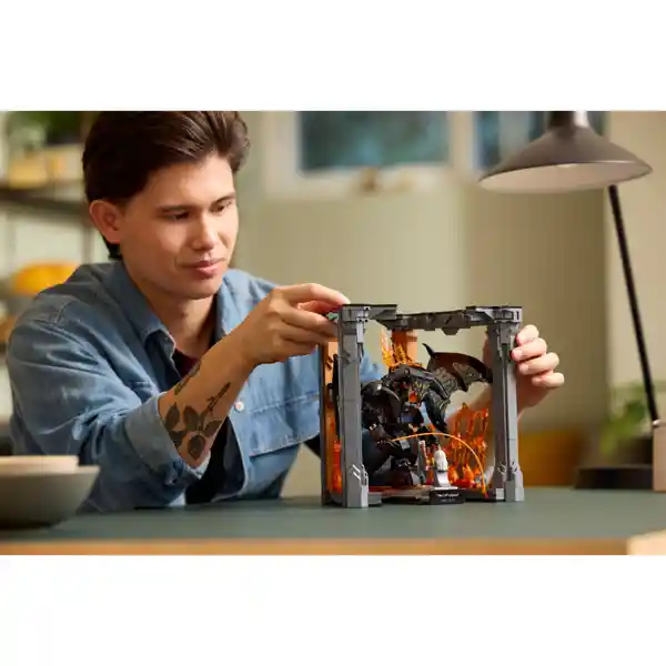 Set Construcción Gandalf vs Durin's Bane Booknook Lego