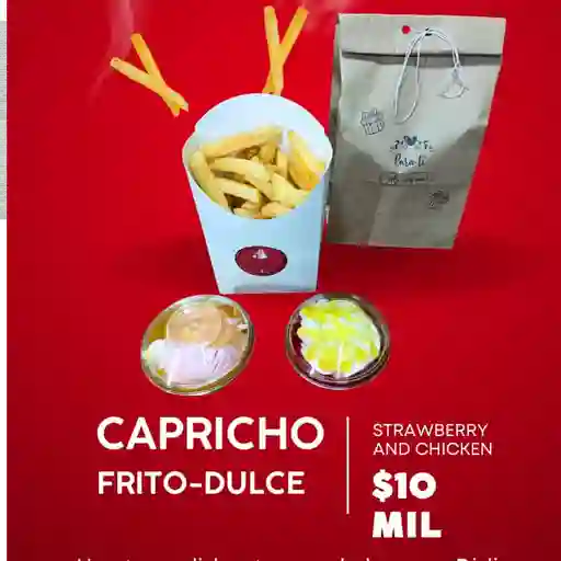 Capricho frito-dulce