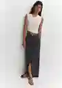 Sandalias Marca 1 Oro Talla 38 Mujer Mango